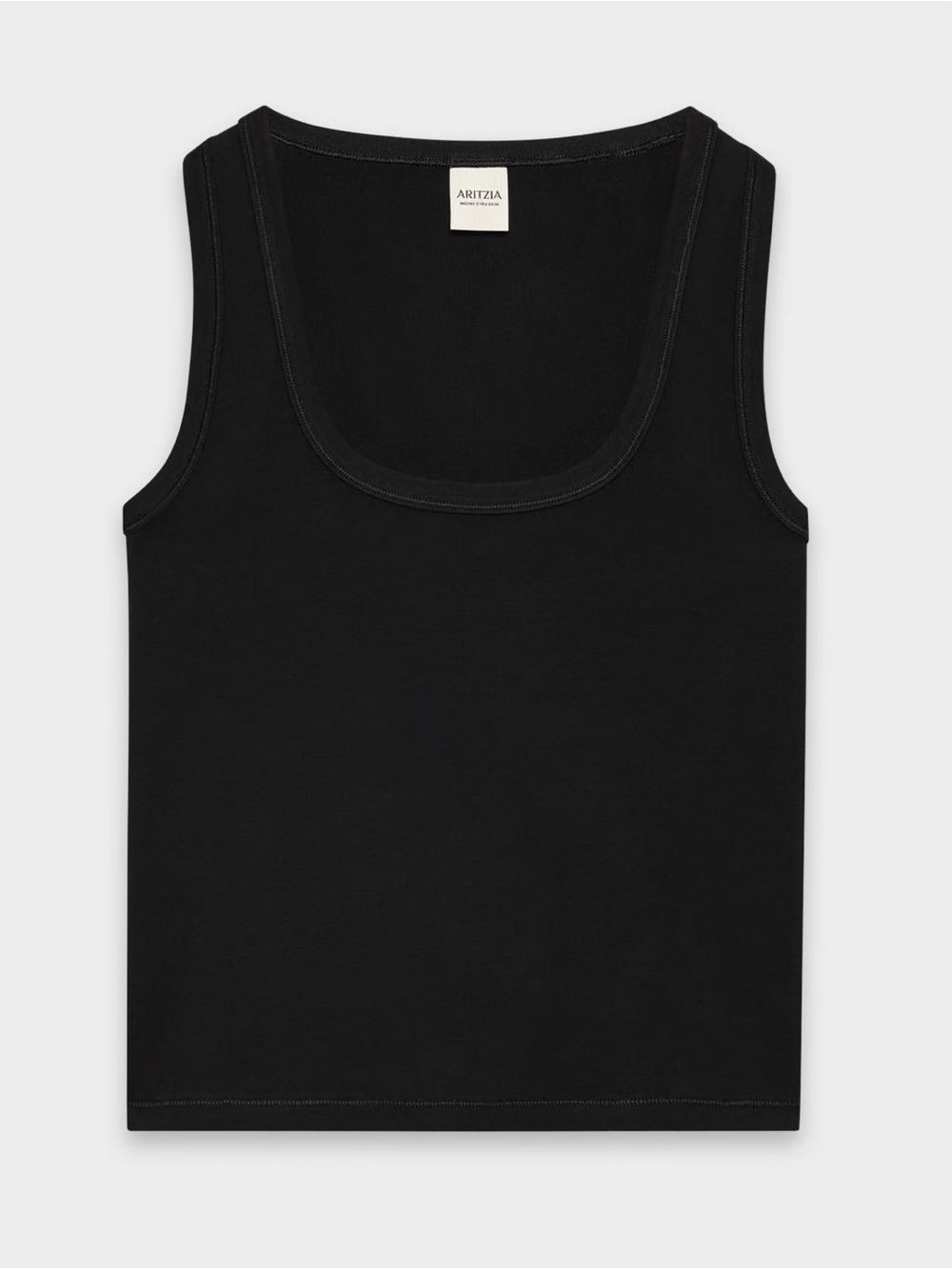 Aritzia Homestretch Smooth Vinyl Tank Black Size S
